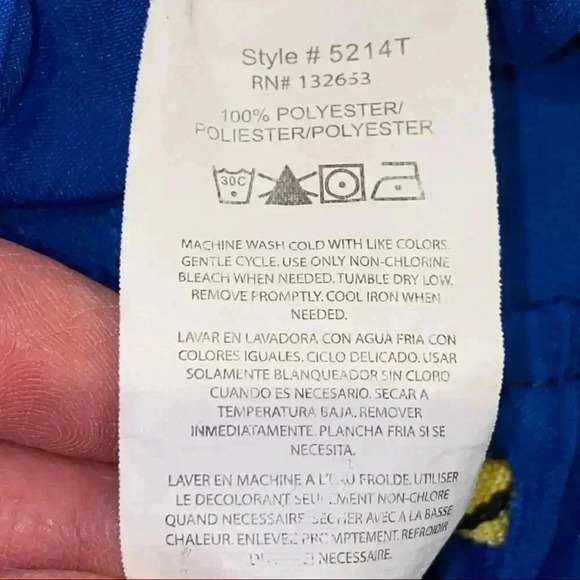 BLUE Scrub Bottoms Pants by Wonder Flex - Picture 7 of 7